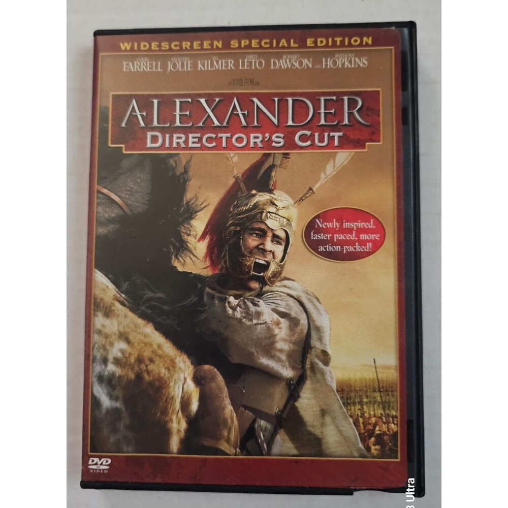 Alexander Director's Cut (DVD, 2005, Widescreen) Colin Farrell Jared Leto Jolie